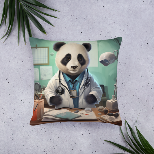 Panda Doctor Basic Pillow