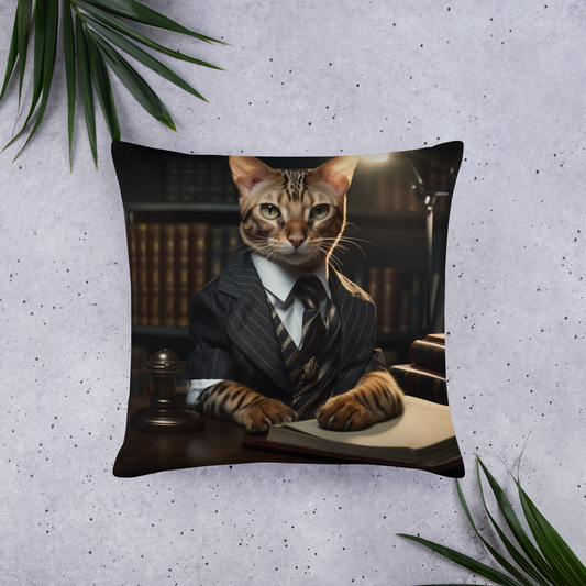 Bengal Lawyer Basic Pillow