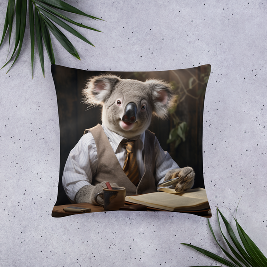 Koala Lawyer Basic Pillow