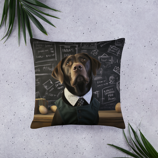 Labrador Retriever Teacher Basic Pillow