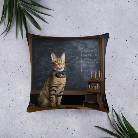 Bengal Teacher Basic Pillow