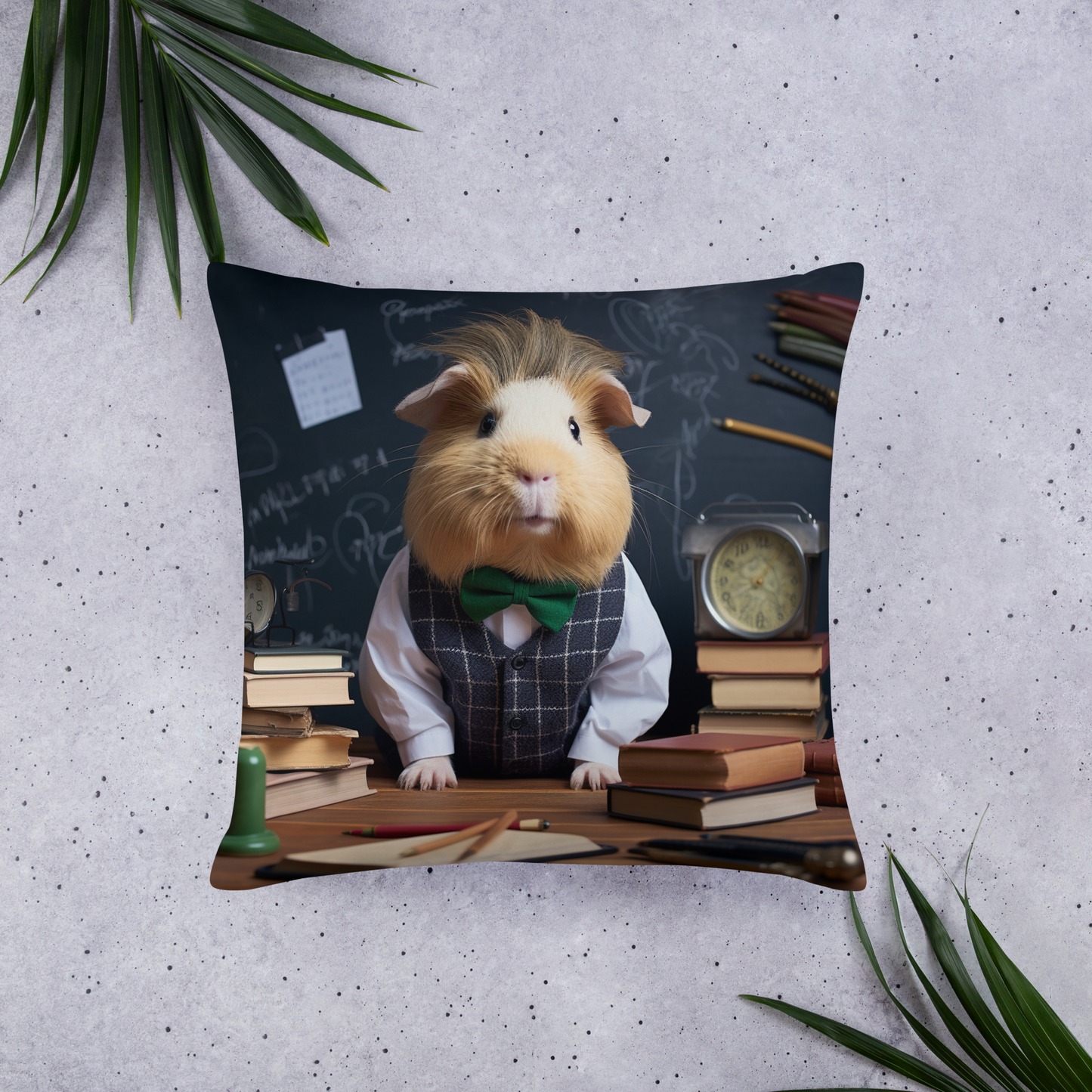 Guinea Pigs Teacher Basic Pillow