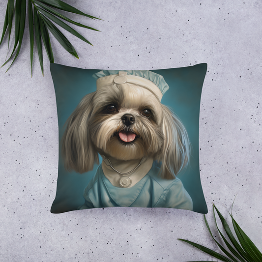 Yorkshire Terrier Nurse Basic Pillow