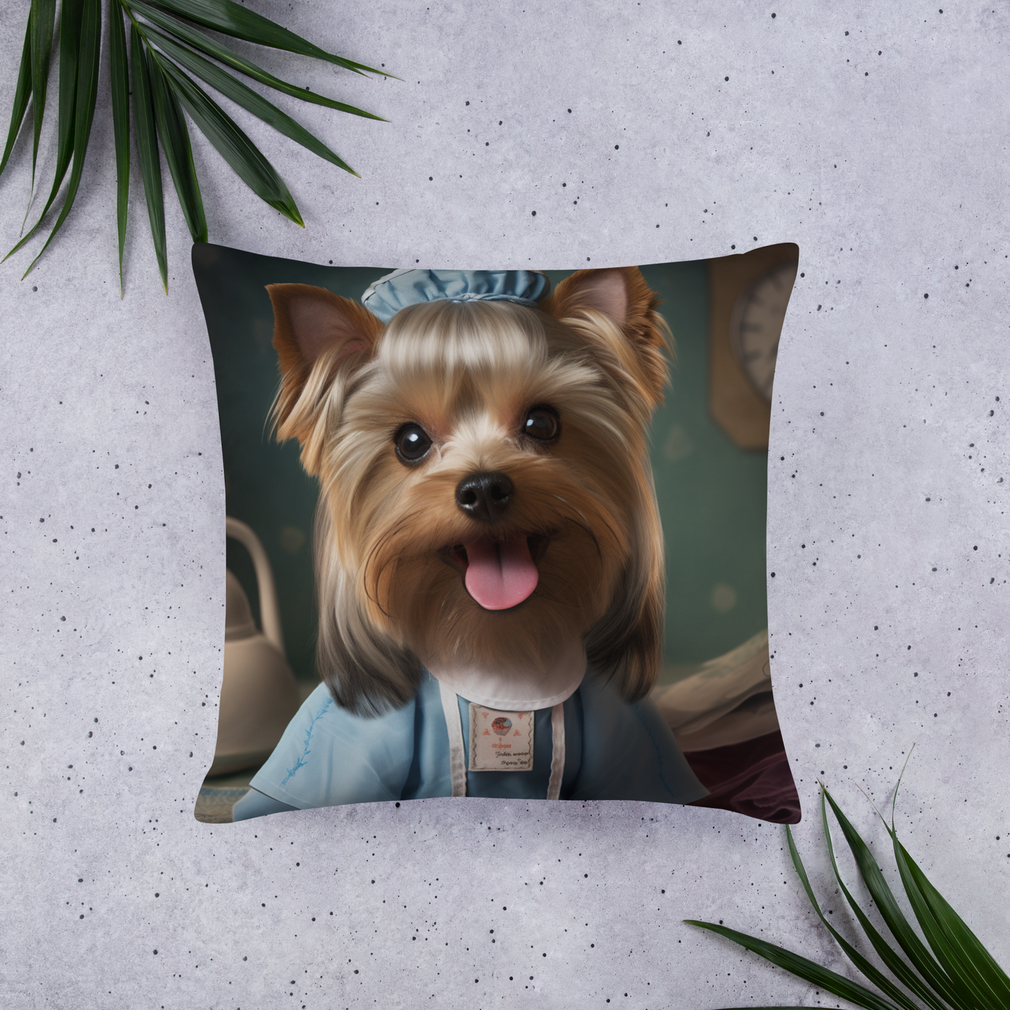 Shih Tzu Nurse Basic Pillow