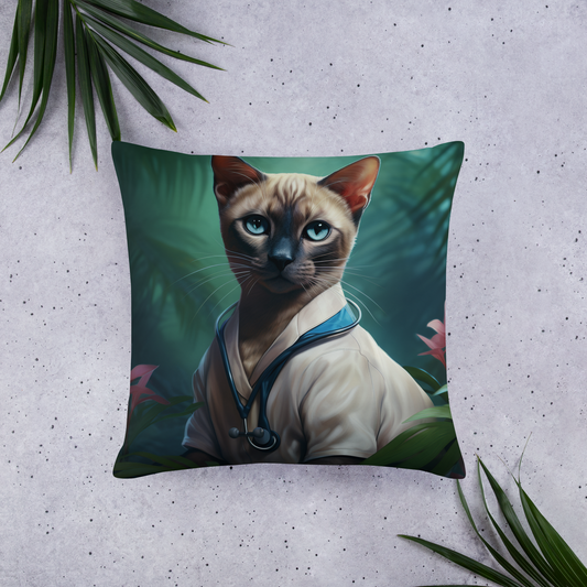 Siamese Nurse Basic Pillow