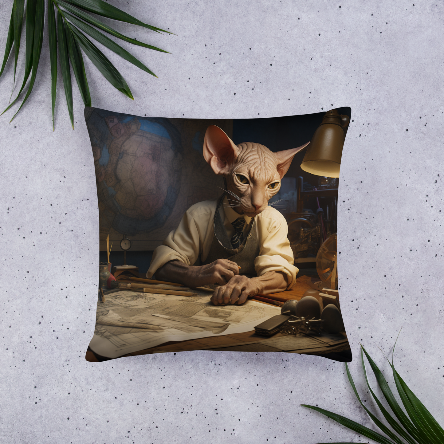 Sphynx Architect Basic Pillow