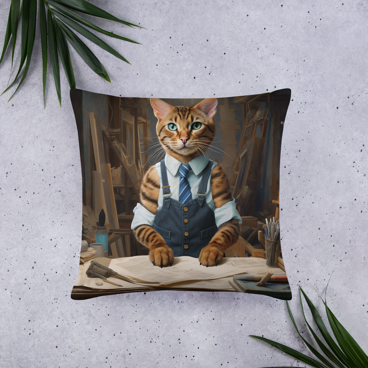 Bengal Architect Basic Pillow