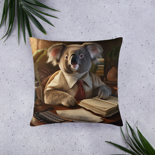 Koala Accountant Basic Pillow