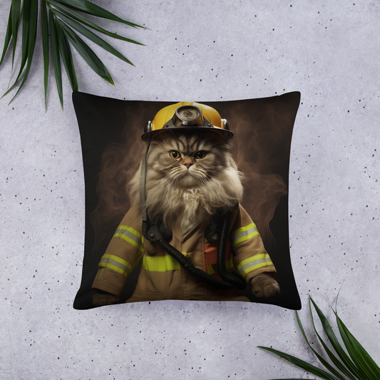 Persian Firefighter Basic Pillow