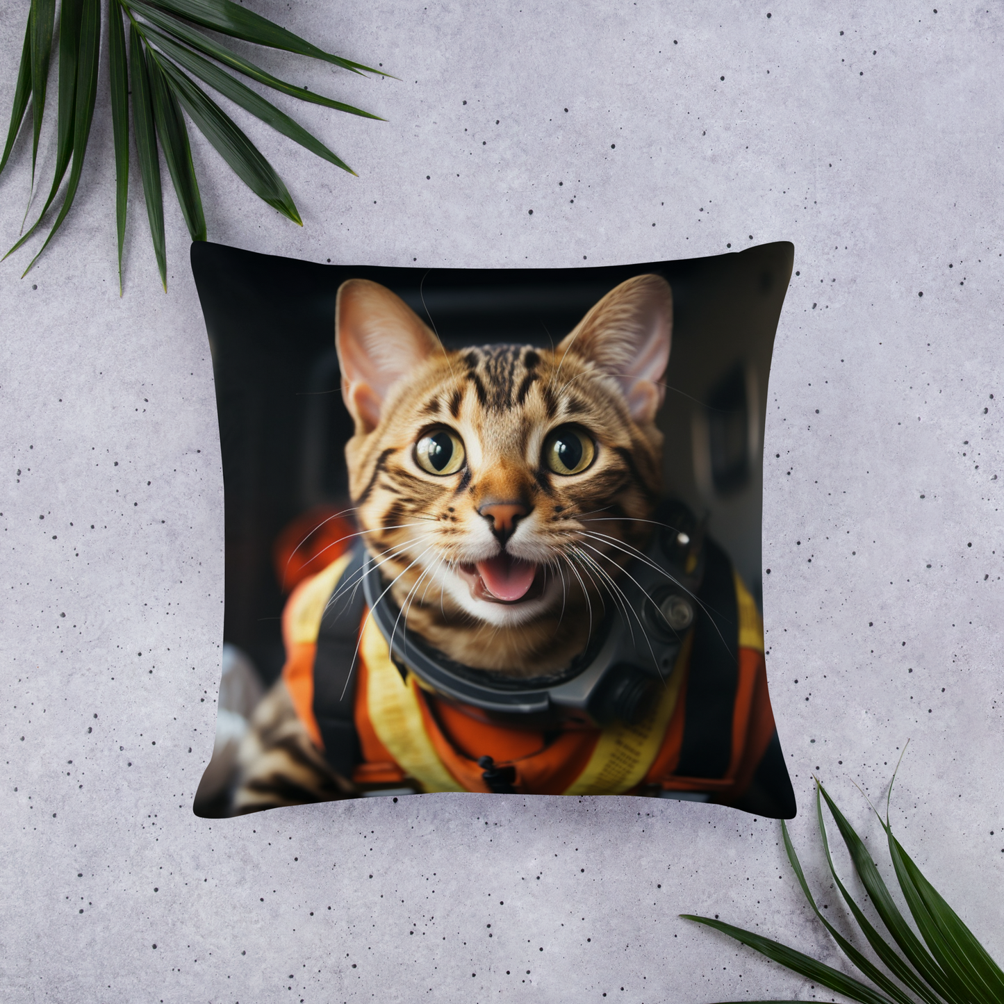 Bengal Firefighter Basic Pillow