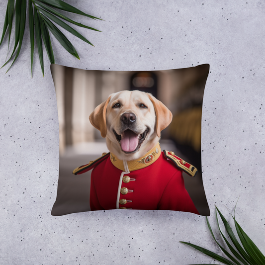 Labrador Retriever BritishRoyalGuard Basic Pillow