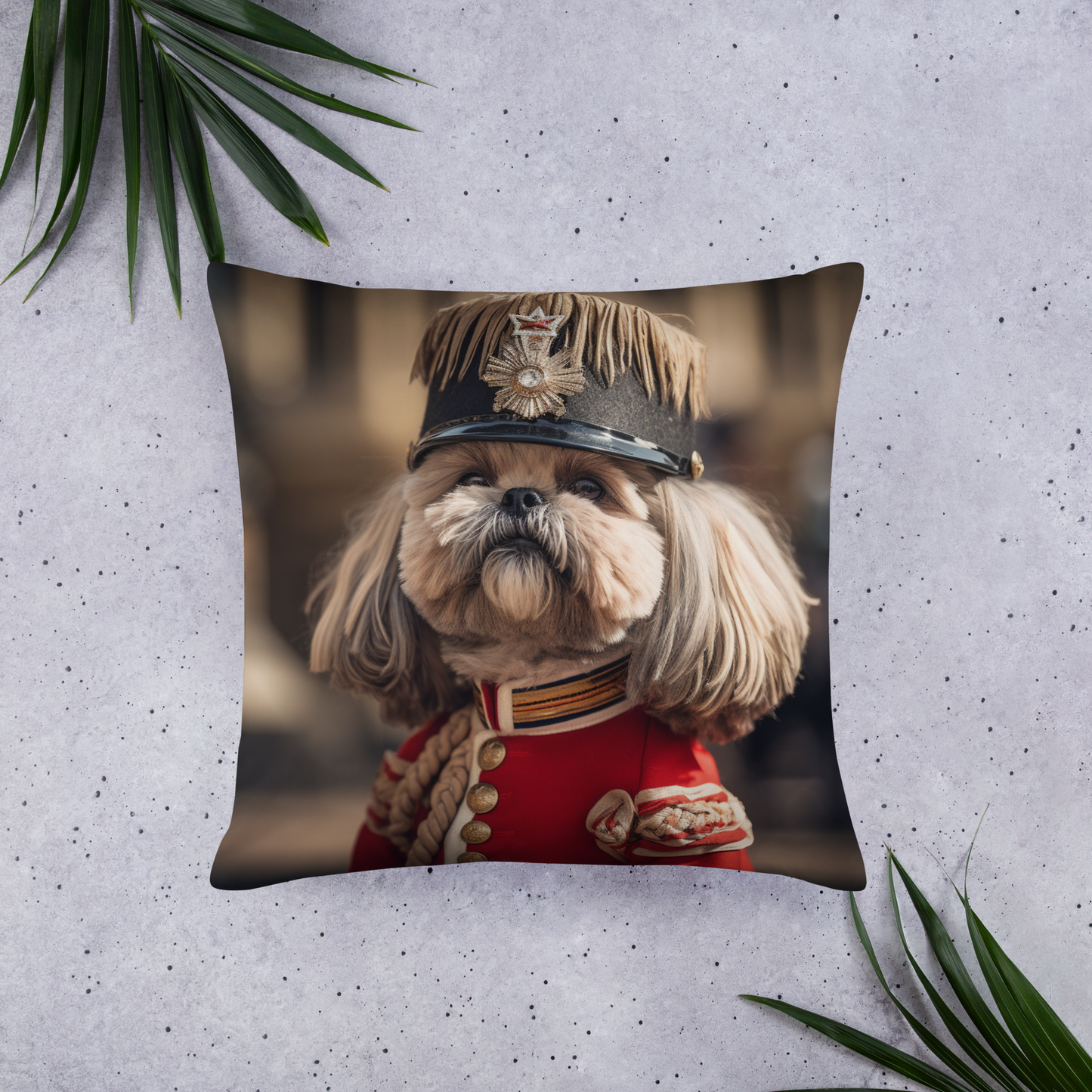 Shih Tzu BritishRoyalGuard Basic Pillow