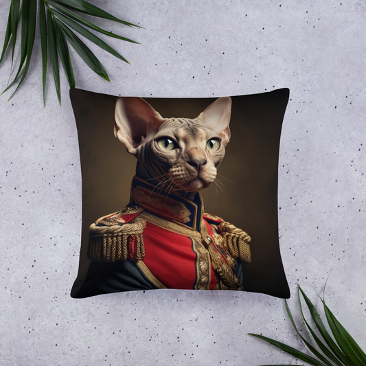 Sphynx BritishRoyalGuard Basic Pillow