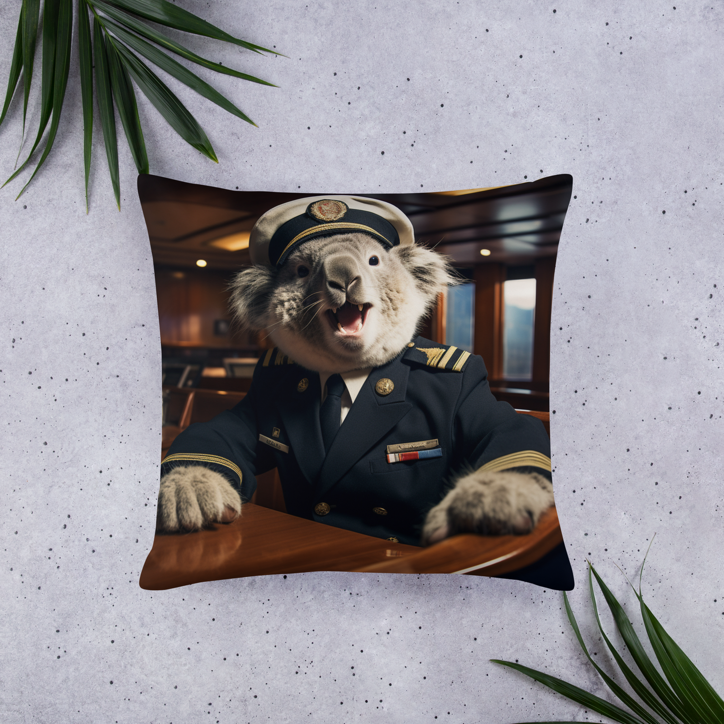 Koala CruiseShipCaptain Basic Pillow