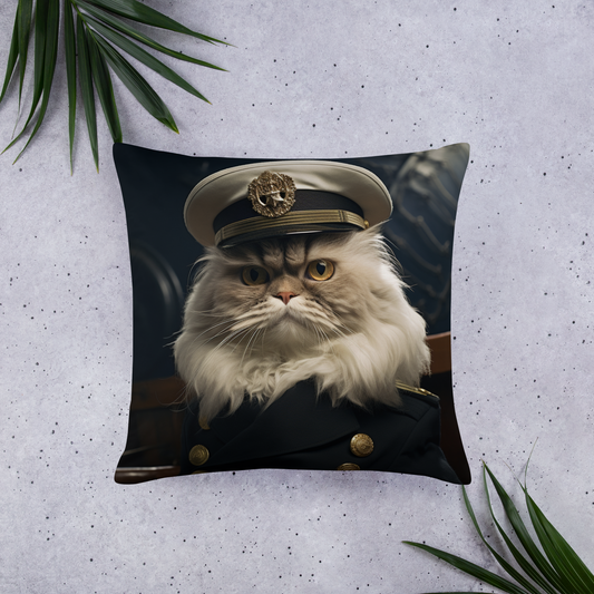 Persian NavyOfficer Basic Pillow