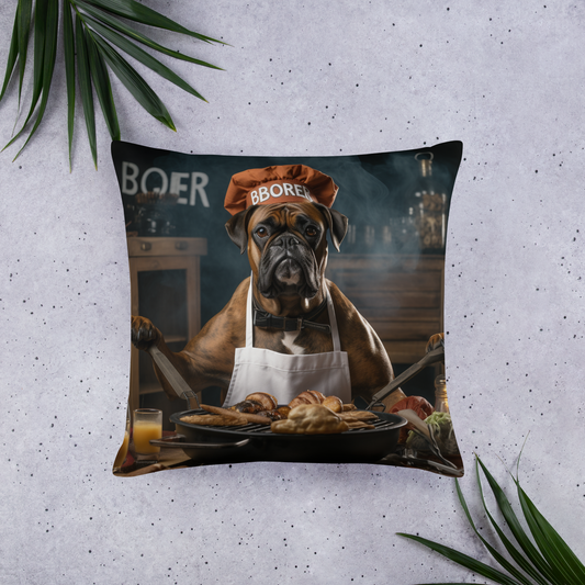 Boxer Chef Basic Pillow