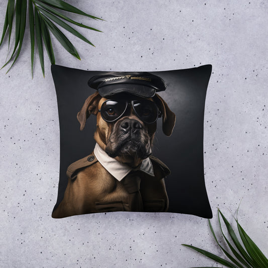 Boxer Airline Pilot Basic Pillow