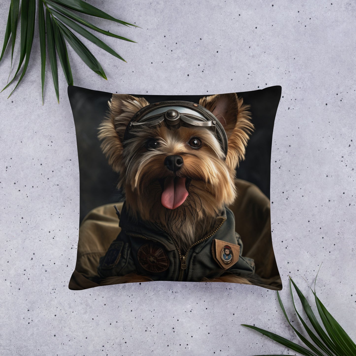 Shih Tzu Air Force Officer Basic Pillow