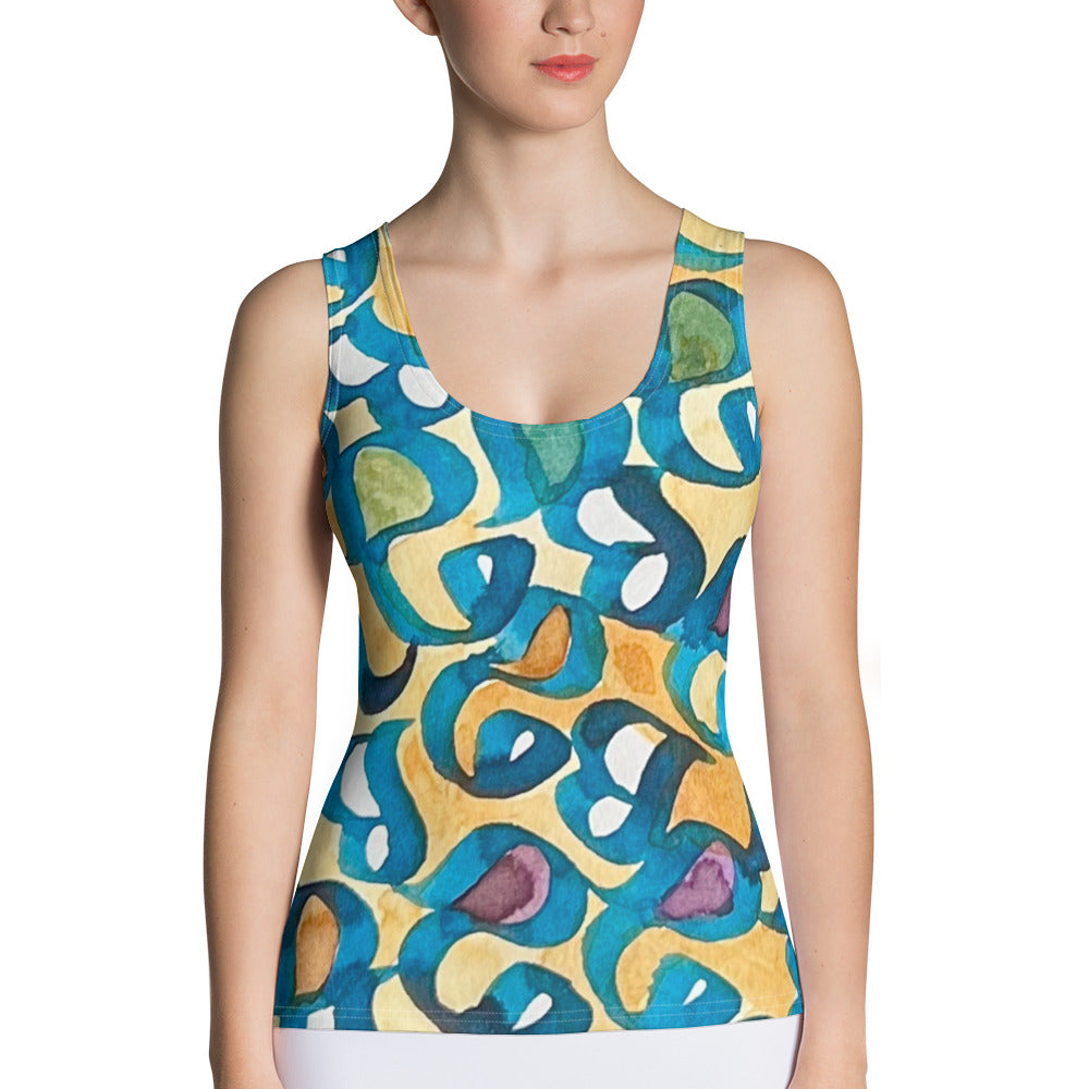 Sublimation Cut & Sew Tank Top