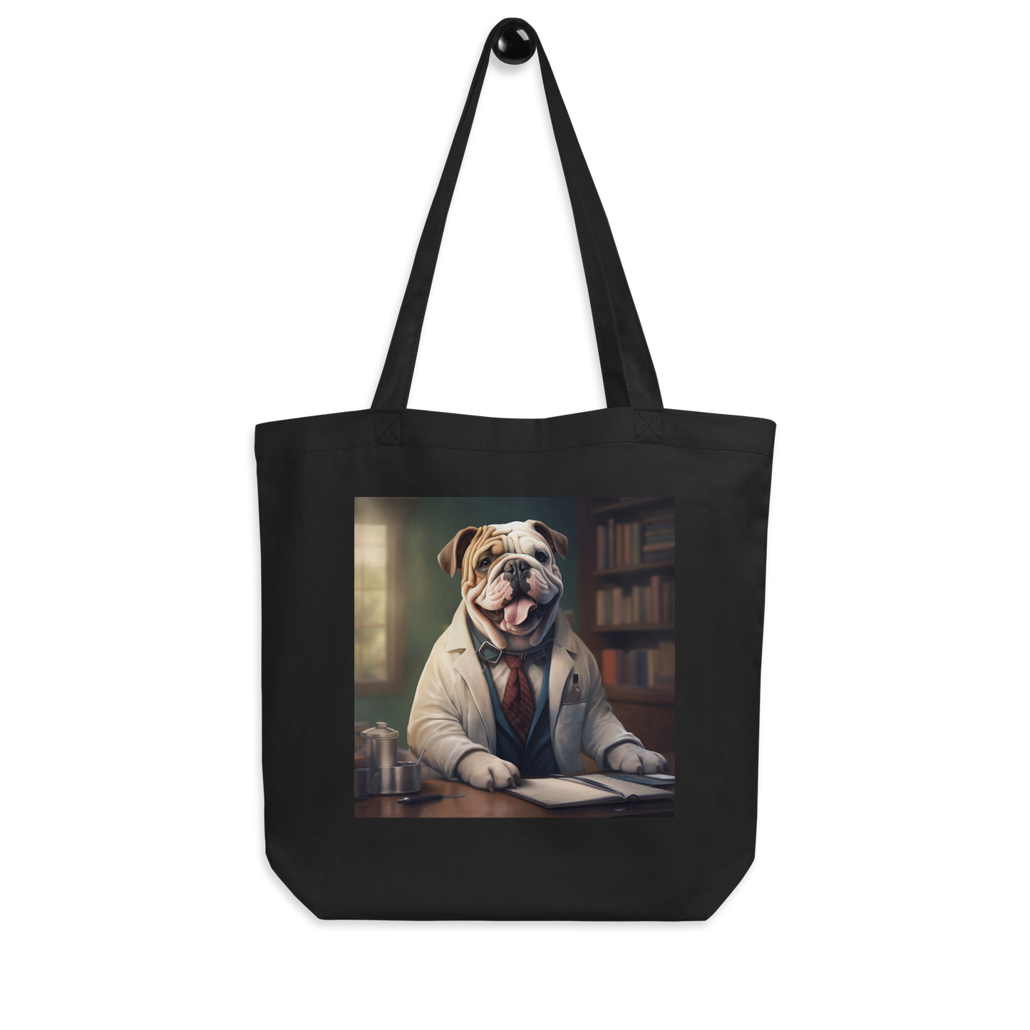 Bulldog Doctor Eco Tote Bag