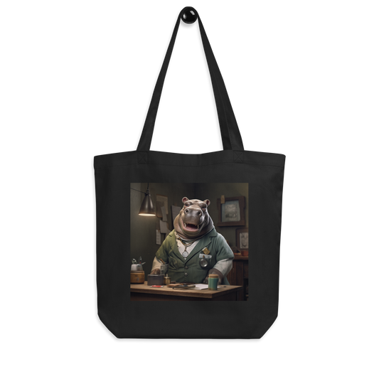 Hippo Doctor Eco Tote Bag