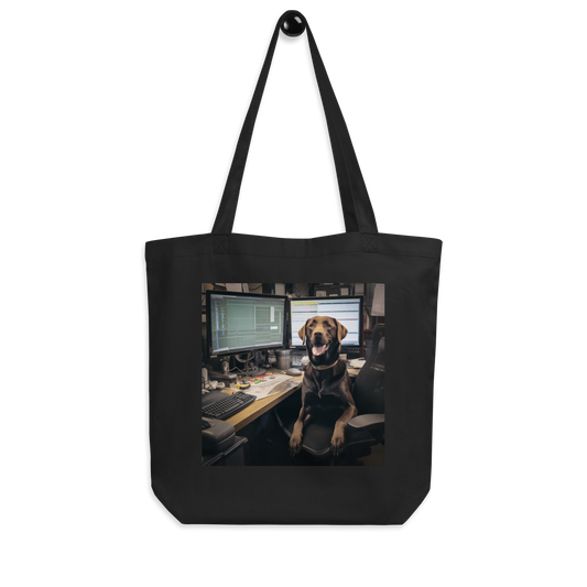 Labrador Retriever Stock Trader Eco Tote Bag