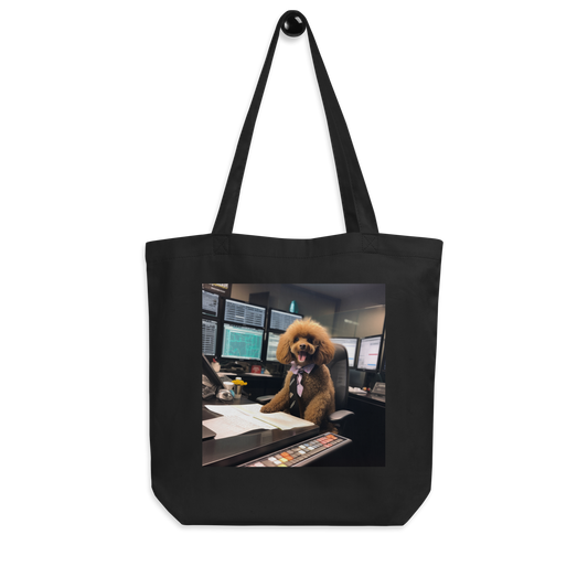 Poodle Stock Trader Eco Tote Bag