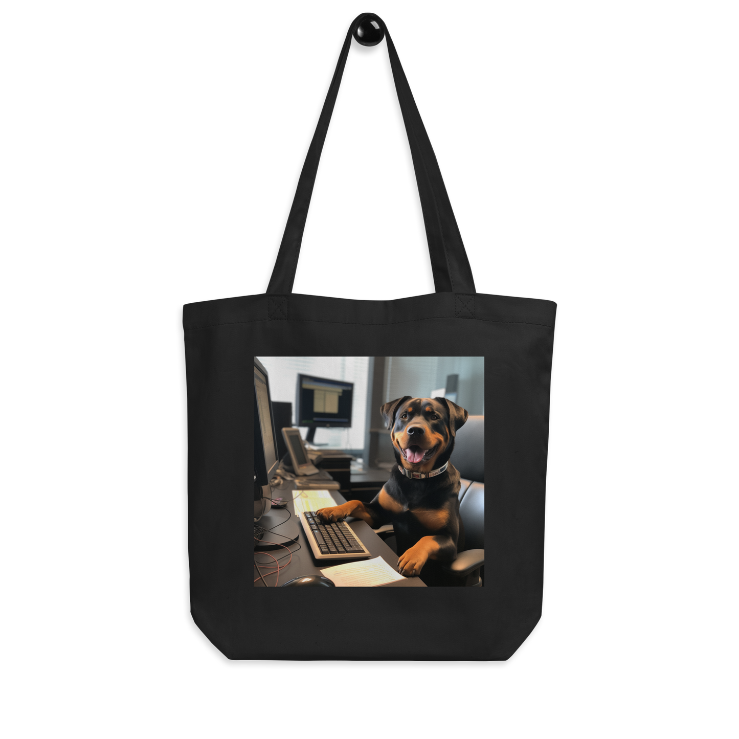 Rottweiler Stock Trader Eco Tote Bag