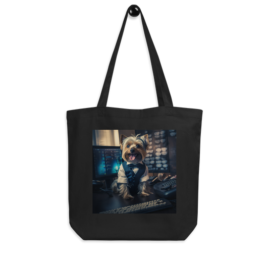 Yorkshire Terrier Stock Trader Eco Tote Bag