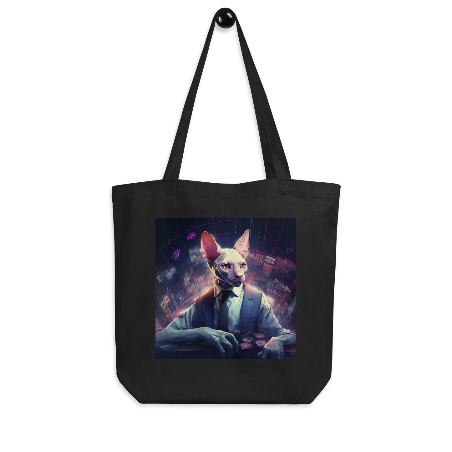 Sphynx Stock Trader Eco Tote Bag