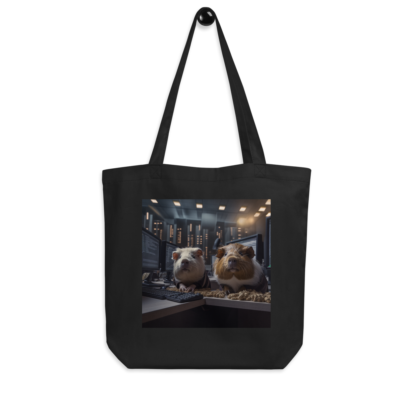 Guinea Pigs Stock Trader Eco Tote Bag