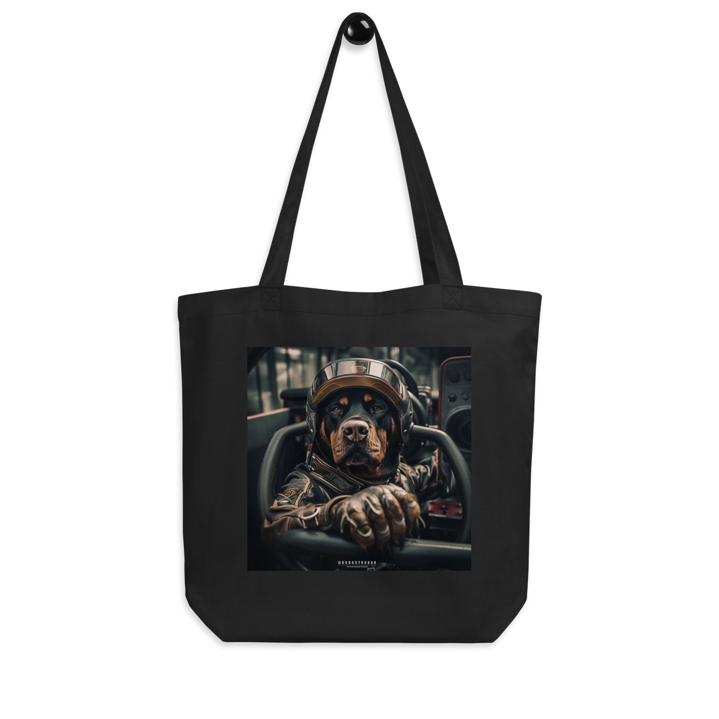 Rottweiler Air Force Officer Eco Tote Bag