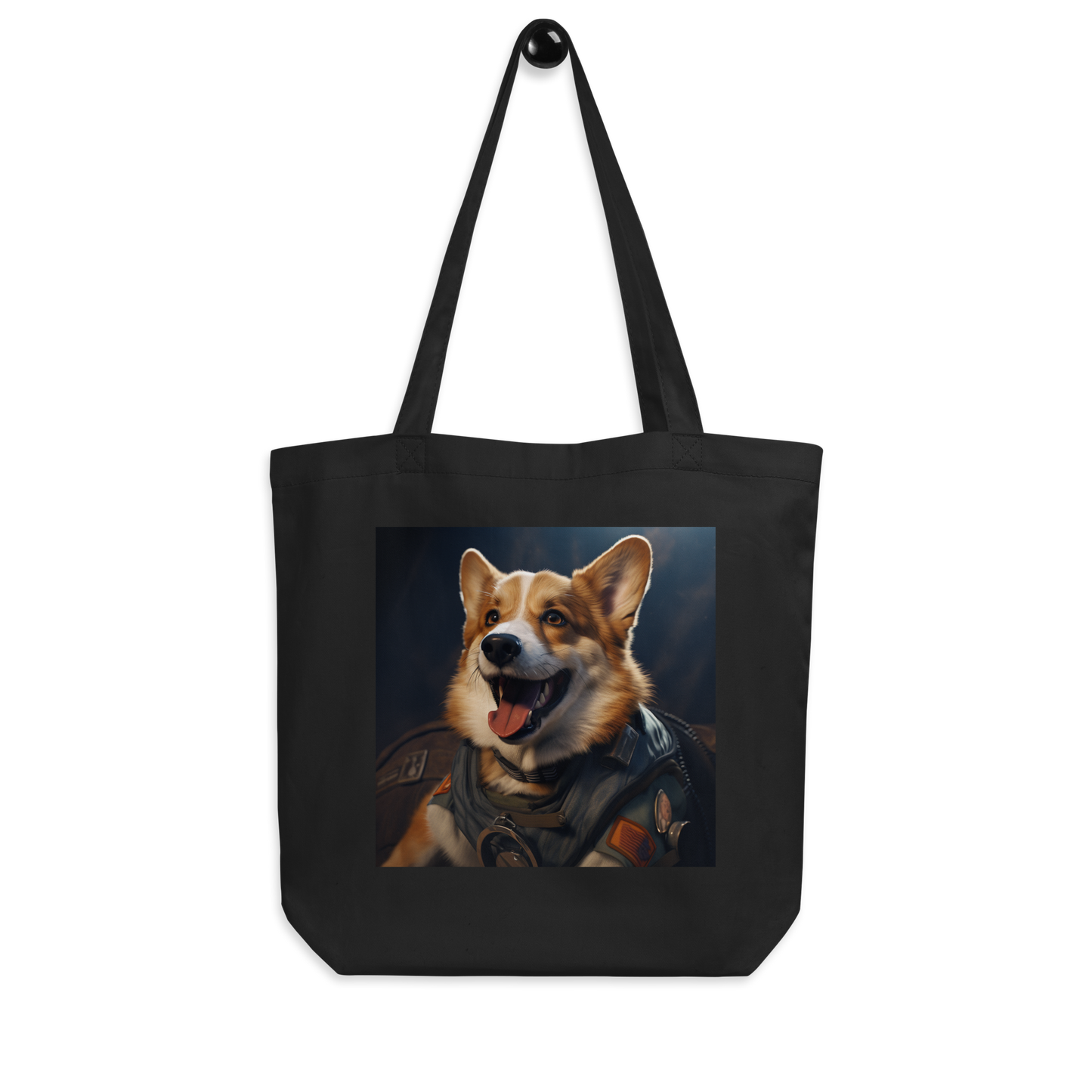 Pembroke Welsh Corgi Air Force Officer Eco Tote Bag