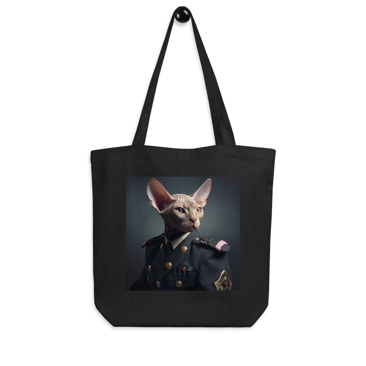 Sphynx Air Force Officer Eco Tote Bag