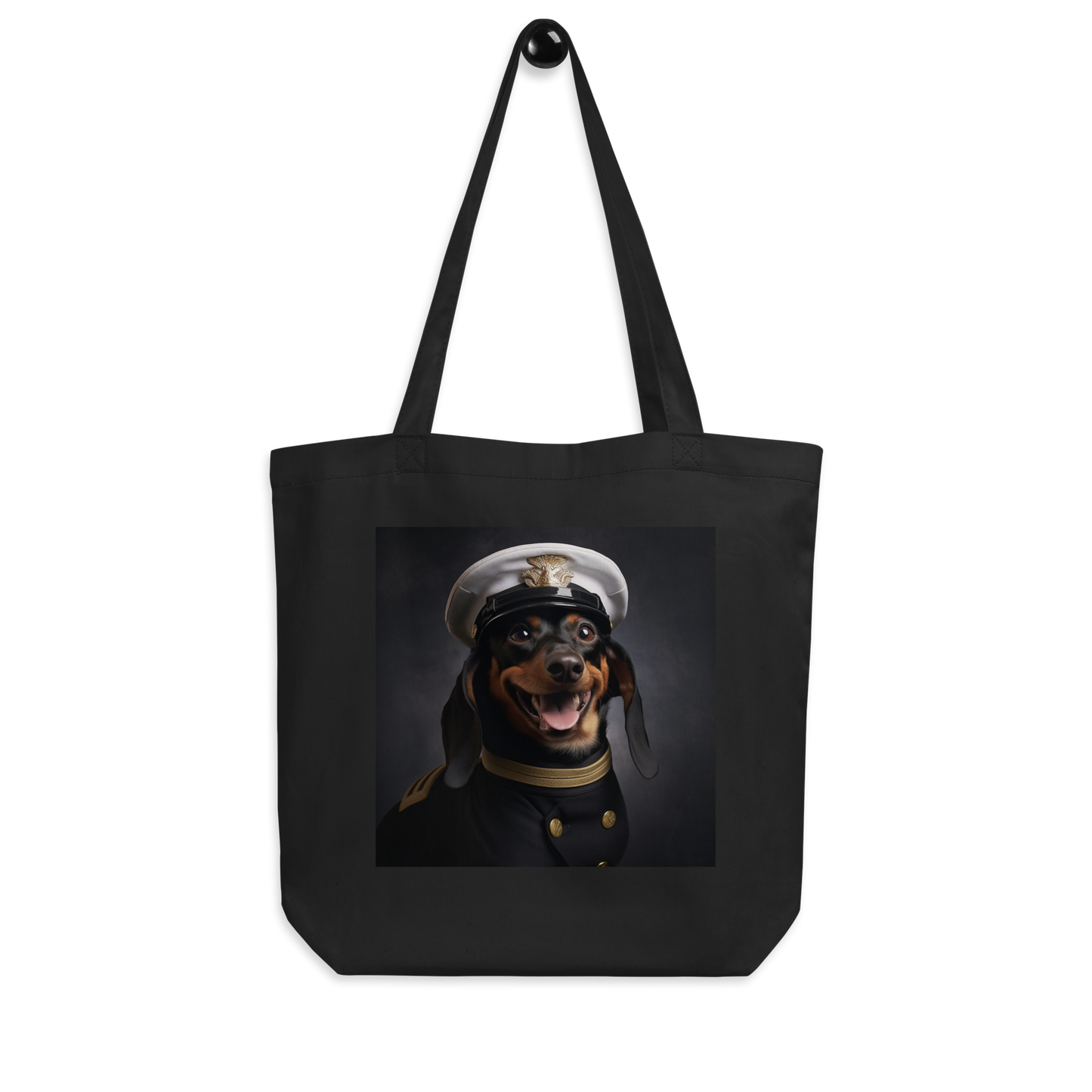 Dachshund Airline Pilot Eco Tote Bag