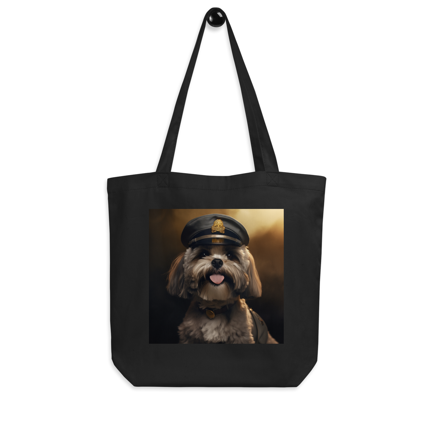 Shih Tzu Airline Pilot Eco Tote Bag