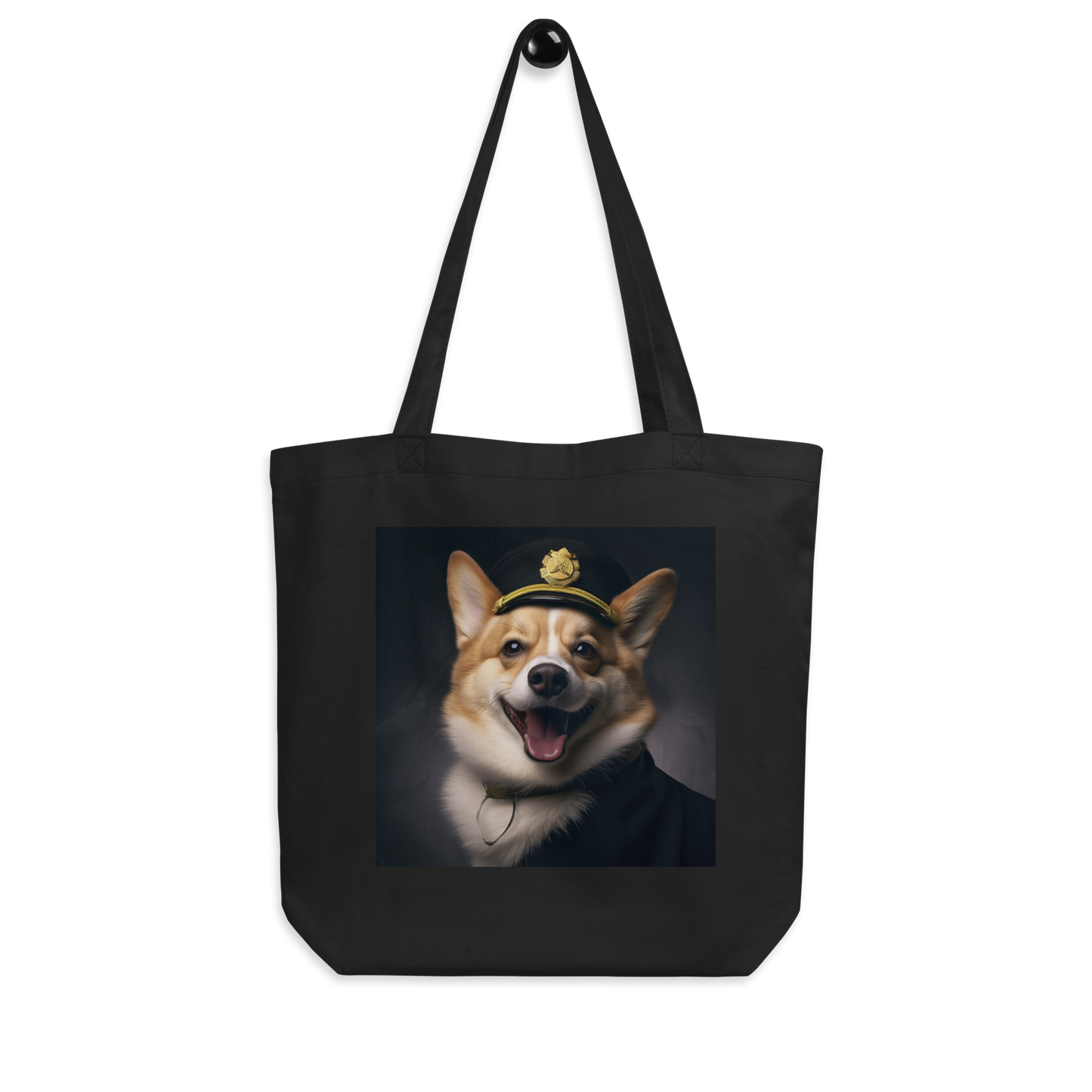 Pembroke Welsh Corgi Airline Pilot Eco Tote Bag