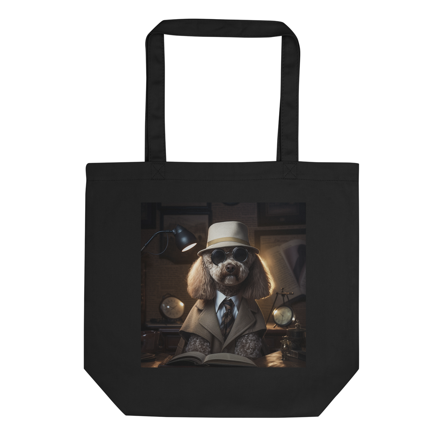 Poodle Detective Eco Tote Bag