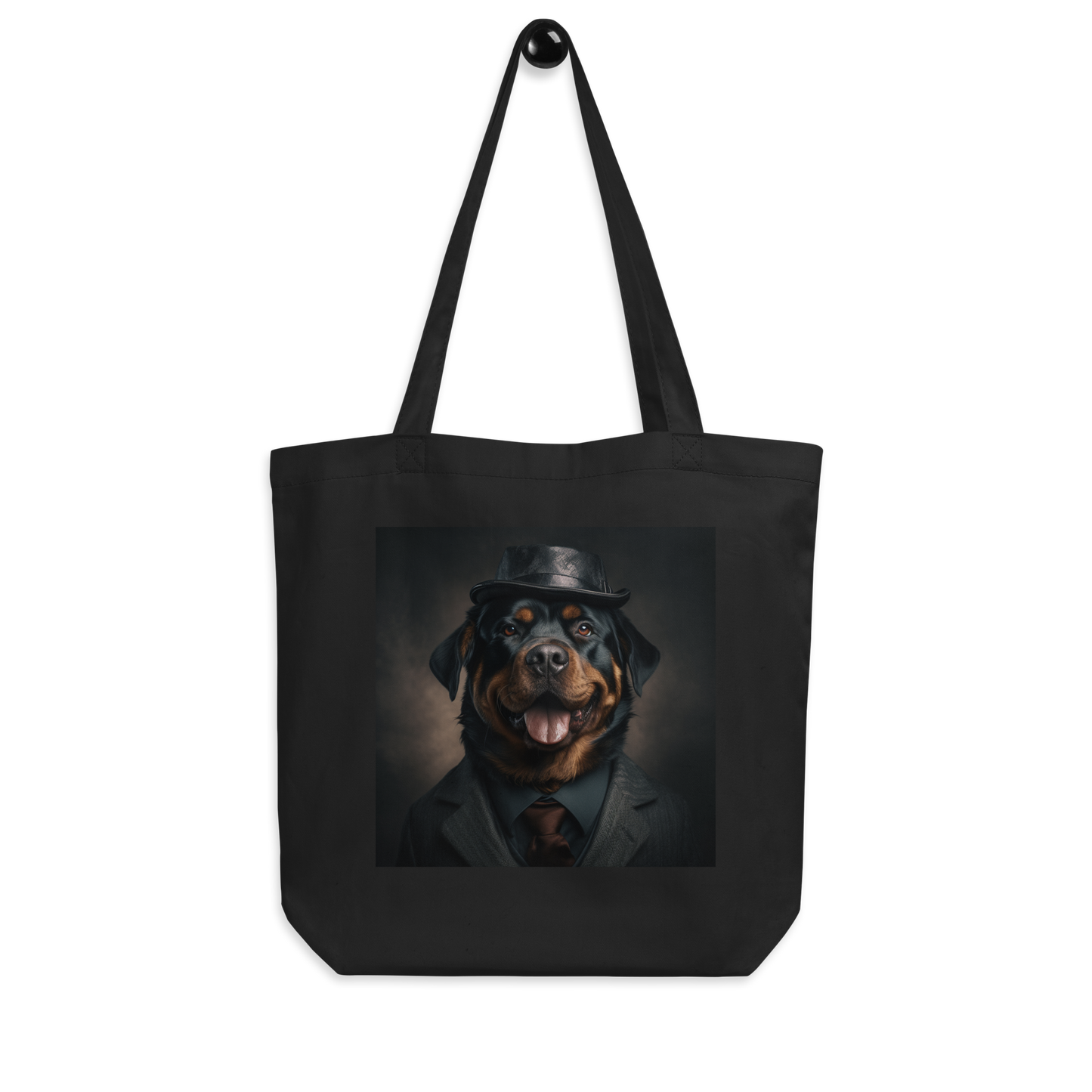 Rottweiler Detective Eco Tote Bag