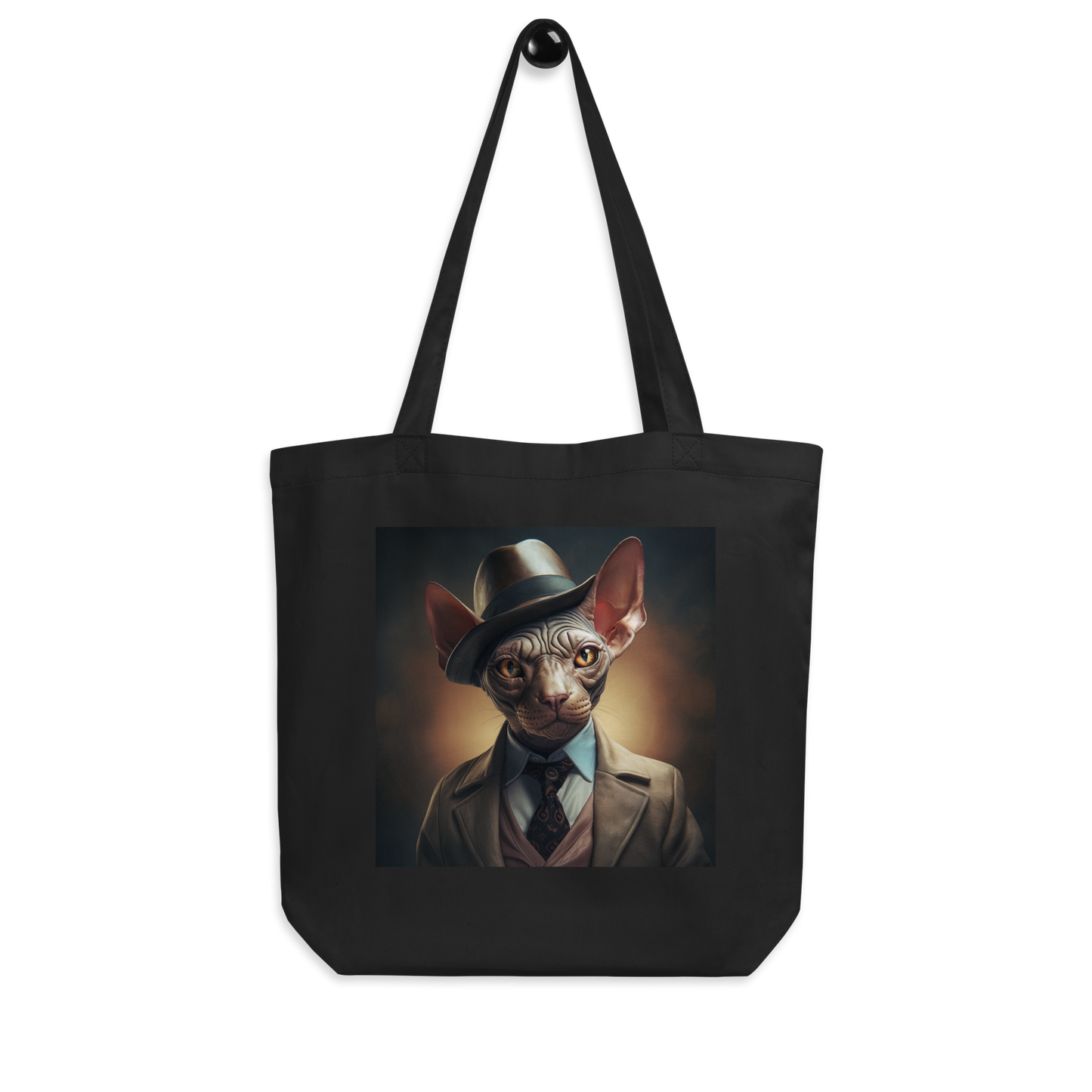 Sphynx Detective Eco Tote Bag