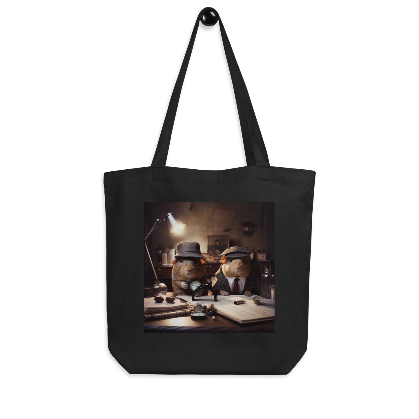 Guinea Pigs Detective Eco Tote Bag