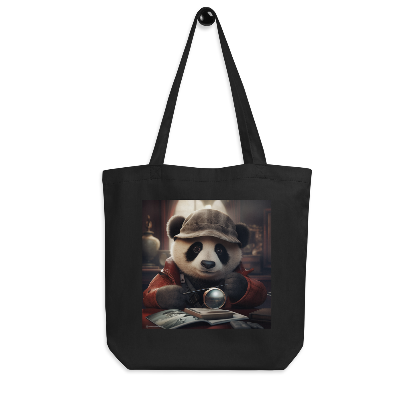 Panda Detective Eco Tote Bag