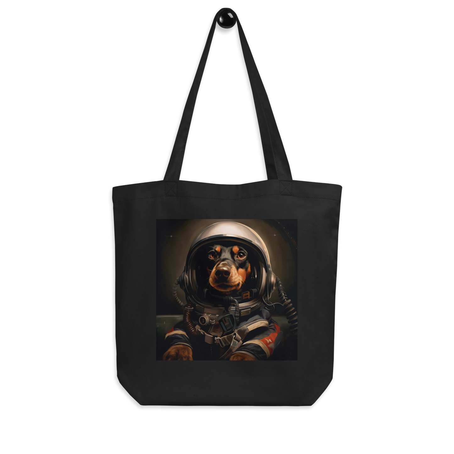 Dachshund F1 Car Driver Eco Tote Bag