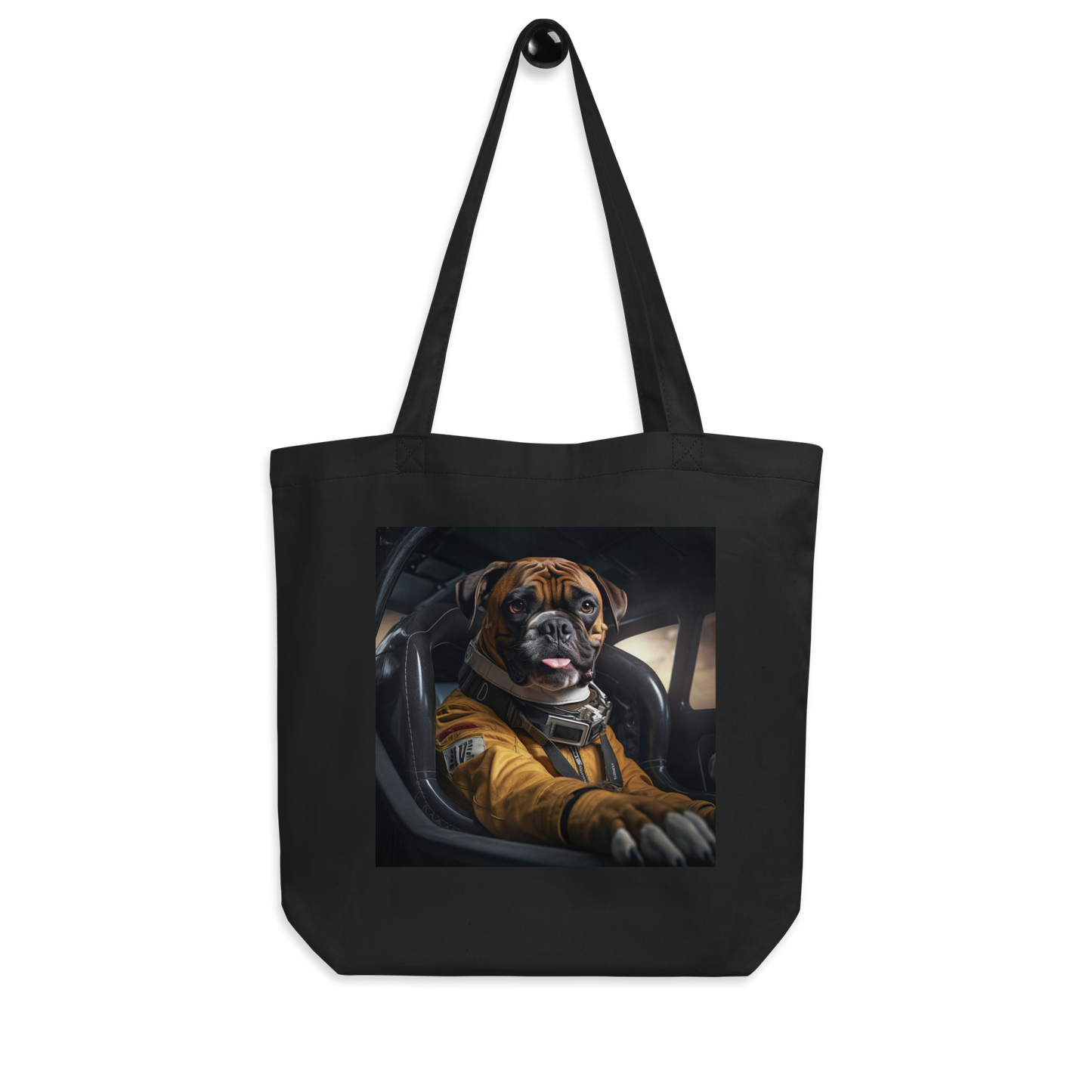 Boxer F1 Car Driver Eco Tote Bag