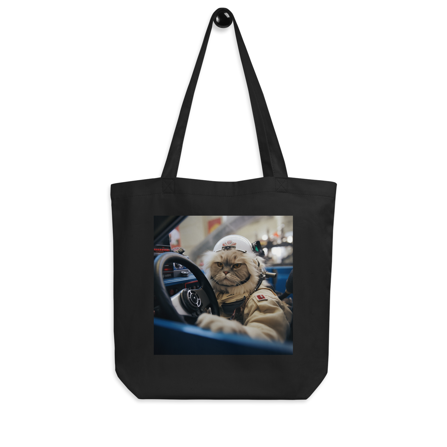 Persian F1 Car Driver Eco Tote Bag