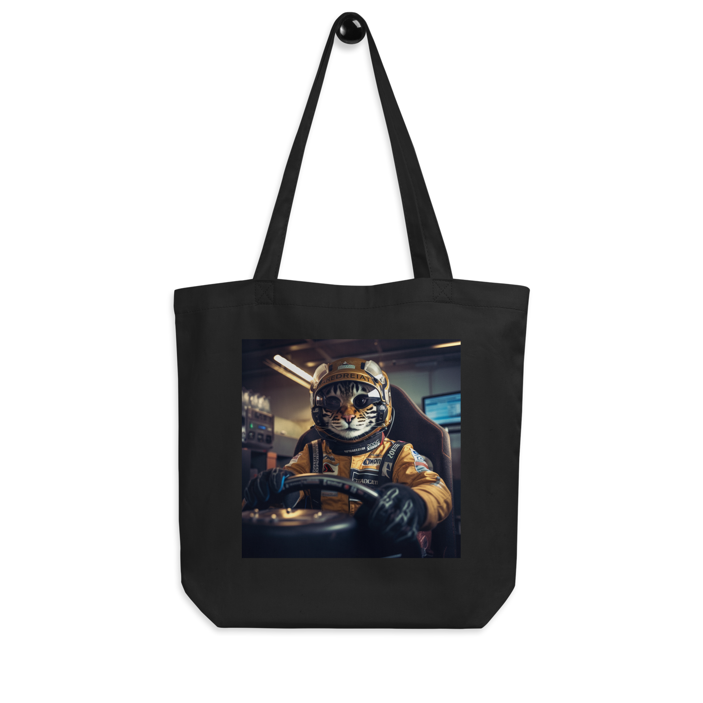 Bengal F1 Car Driver Eco Tote Bag