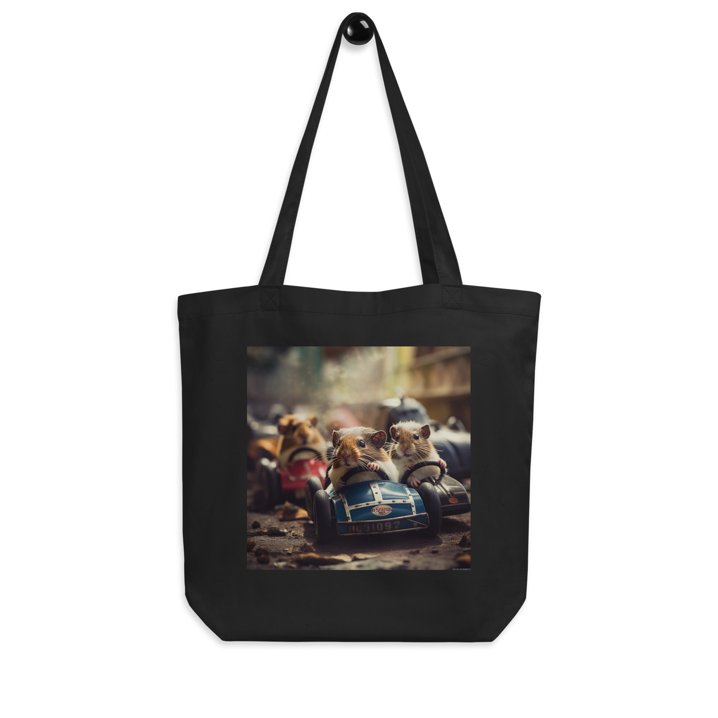 Guinea Pigs F1 Car Driver Eco Tote Bag