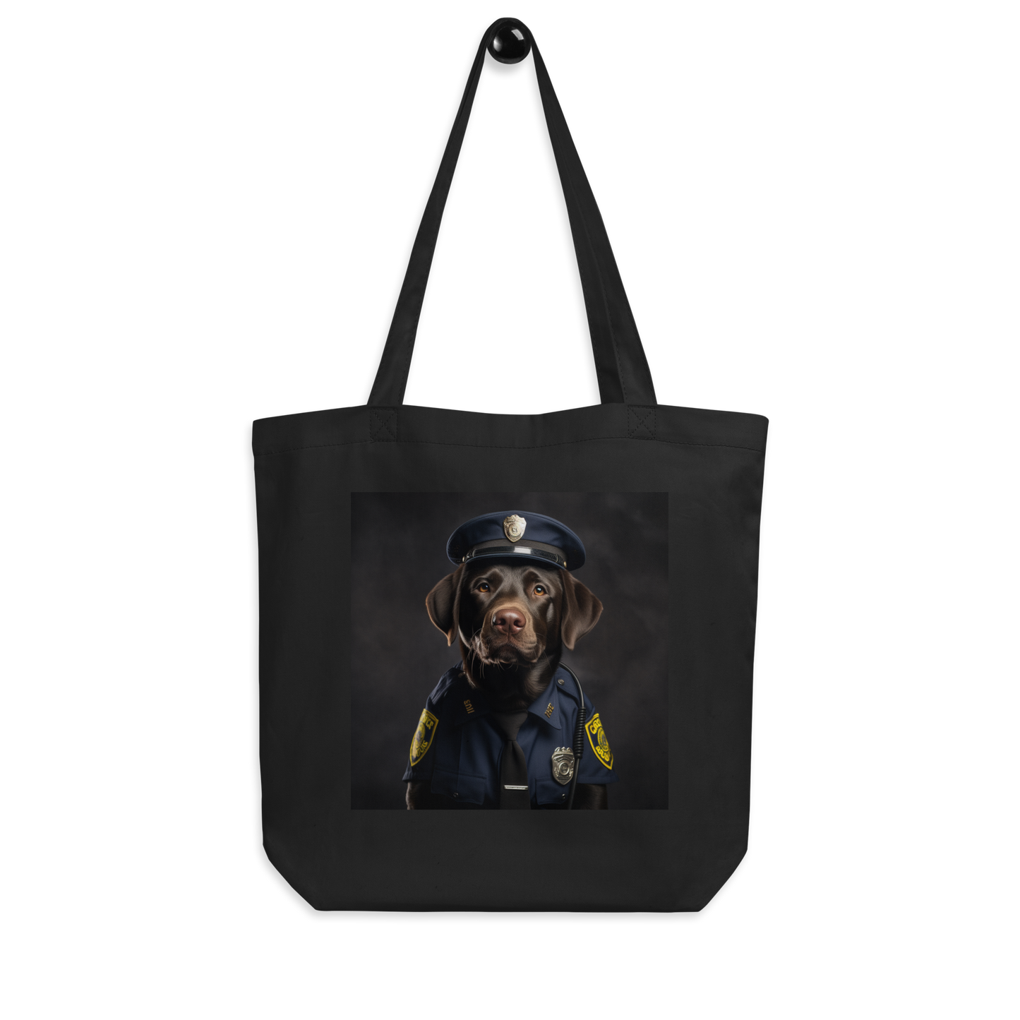 Labrador Retriever Police Officer Eco Tote Bag