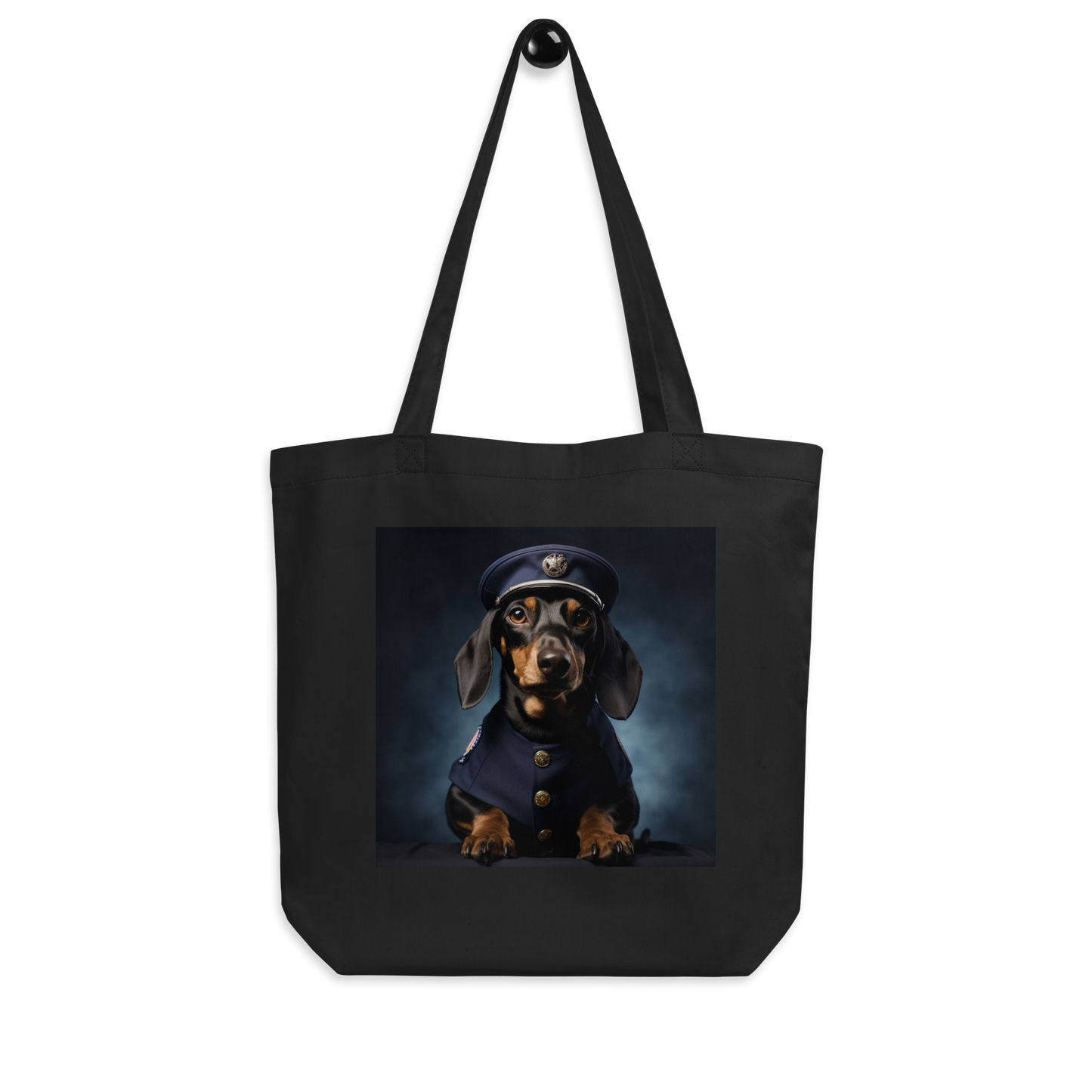 Dachshund Police Officer Eco Tote Bag