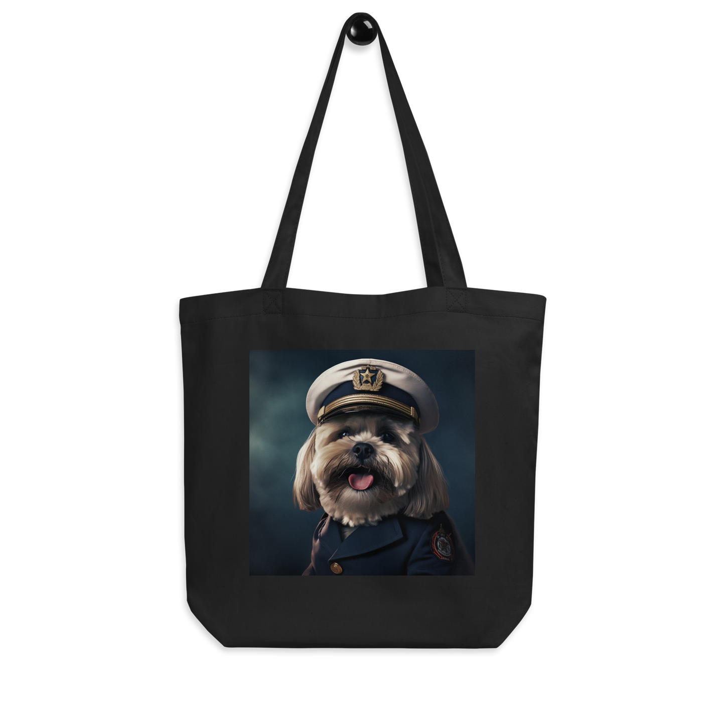 Shih Tzu Police Officer Eco Tote Bag